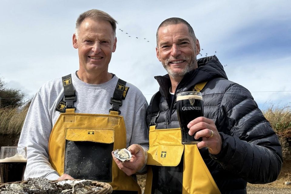 The "best of the best" oysters according to Fred Sirieix, farmed locally by Tommy Hickey in Wexford.